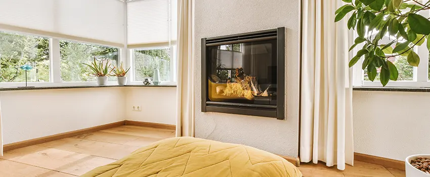Residential Fireplace Ceramic Glass Installation in Kennesaw, GA