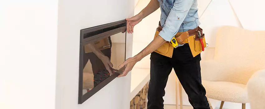 Metal Fireplace Installation in Kennesaw, Georgia