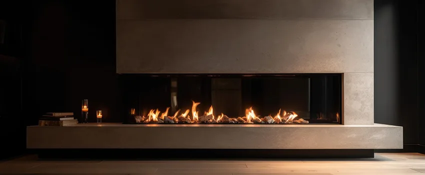Gas Fireplace Ember Bed Design Services in Kennesaw, Georgia