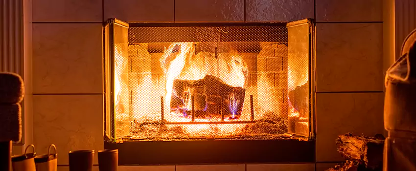 Mendota Hearth Landscape Fireplace Installation in Kennesaw, Georgia