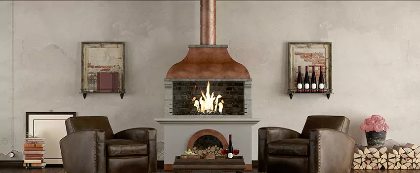 Thelin Hearth Products Providence Pellet Insert Fireplace Installation in Kennesaw, GA