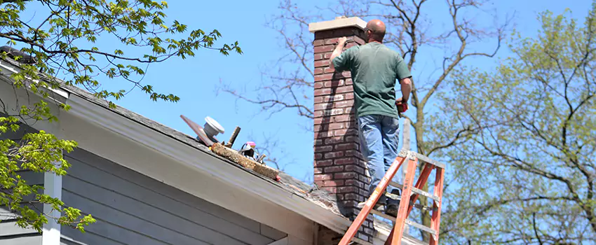 Vinyl and PVC Chimney Flashing Installation in Kennesaw, GA