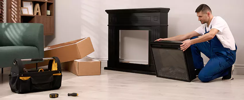 Old Rusted Metal Fireplace Repair And Replacement in Kennesaw, GA